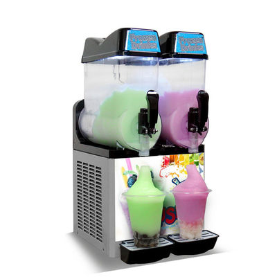 Máquina de la bebida del tanque doble/fabricante congelados comerciales del Smoothie para el hogar