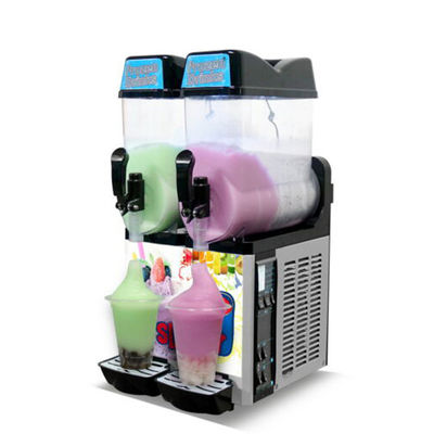 Máquina de la bebida del tanque doble/fabricante congelados comerciales del Smoothie para el hogar